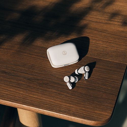 Auriculares True Wireless Bluetooth Audio-Technica ATH-TWX7 - White - Image 7