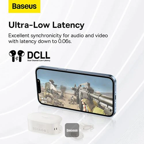 Auriculares True Wireless Bluetooth Baseus Bowie EZ10 - Branco - Image 11