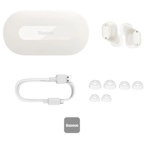Auriculares True Wireless Bluetooth Baseus Bowie EZ10 - Branco - Image 5