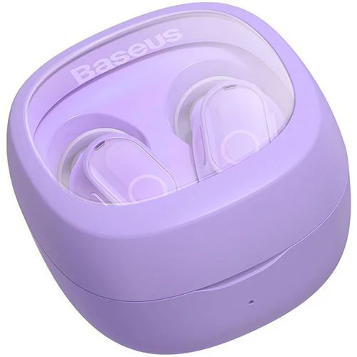 Auriculares True Wireless Bluetooth Baseus Bowie WM02 - Roxo - Image 4