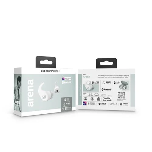 Auriculares True Wireless Bluetooth Energy Sistem Arena Moon - Branco - Image 6