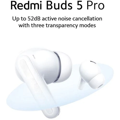 Auriculares True Wireless Bluetooth Xiaomi Redmi Buds 5 Pro - Moonlight White - Image 5