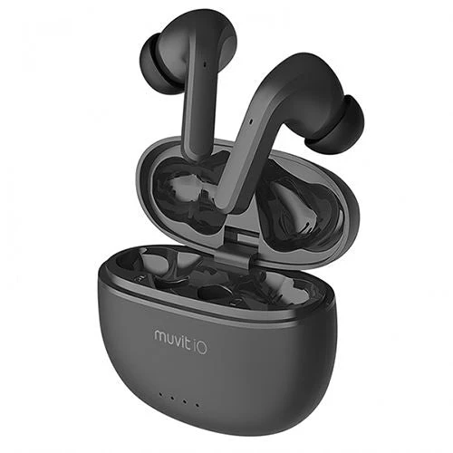 Auriculares Bluetooth TrueWireless Muvit IO 004 - Preto - Image 3