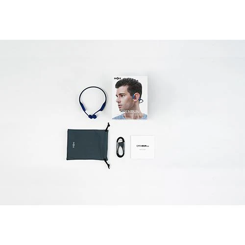 Auriculares Desportivos Bluetooth Shokz Open Run - Azul - Image 3