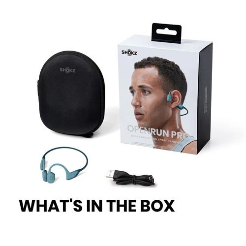 Auriculares Desportivos Bluetooth Shokz Open Run Pro - Azul - Image 3