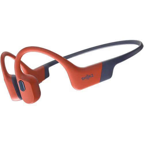 Auriculares Desportivos Bluetooth de Condução Óssea para Natação Shokz OpenSwim Pro MP3 32GB - Vermelho