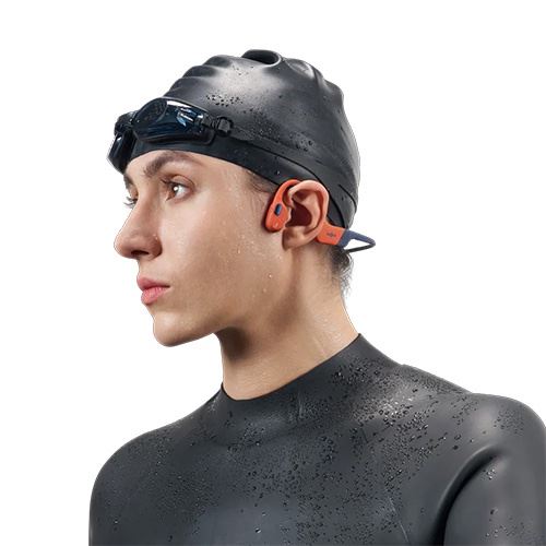 Auriculares Desportivos Bluetooth de Condução Óssea para Natação Shokz OpenSwim Pro MP3 32GB - Vermelho - Image 5