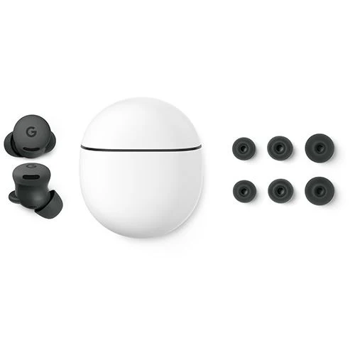 Auriculares Noise Canceling True Wireless Bluetooth Google Pixel Buds 2a - Preto/Avelã - Image 5