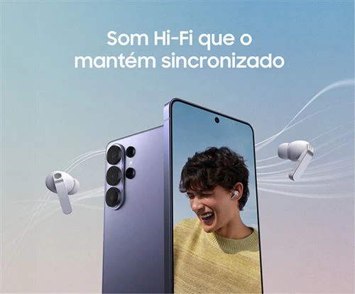 Auriculares Noise Canceling True Wireless Bluetooth Samsung Galaxy Buds4 Pro - Preto - Image 5