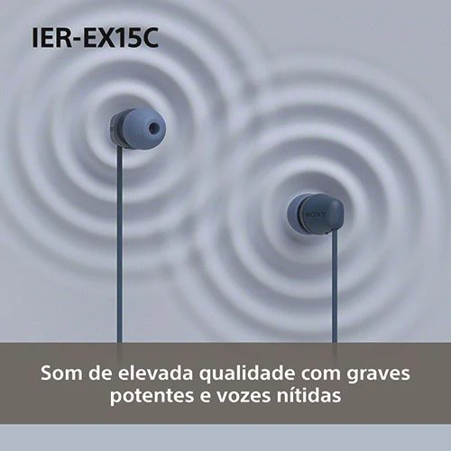 Auriculares Sony IER-EX15CW USB-C - Branco - Image 5