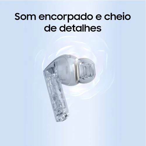 Auriculares True Wireless Bluetooth ANC Samsung Galaxy Buds3 FE - Cinzento - Image 4