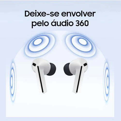 Auriculares True Wireless Bluetooth ANC Samsung Galaxy Buds3 FE - Cinzento - Image 5