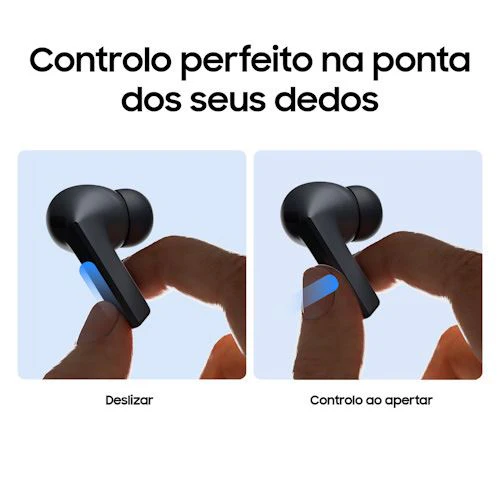 Auriculares True Wireless Bluetooth ANC Samsung Galaxy Buds3 FE - Cinzento - Image 7