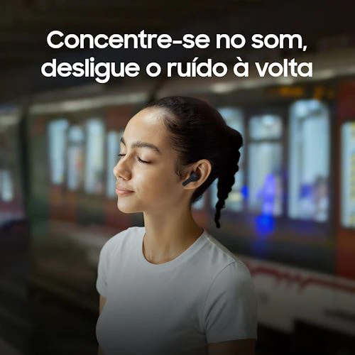 Auriculares True Wireless Bluetooth ANC Samsung Galaxy Buds3 FE - Preto - Image 6