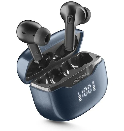 Auriculares True Wireless Bluetooth Cellularline Key Pro - Preto - Image 2