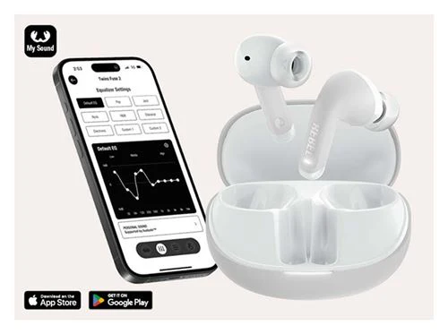 Auriculares True Wireless Bluetooth Fresh 'n Rebel Twins Fuse 2 - Ice Grey - Image 5