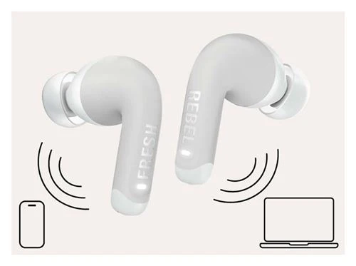 Auriculares True Wireless Bluetooth Fresh 'n Rebel Twins Fuse 2 - Ice Grey - Image 7