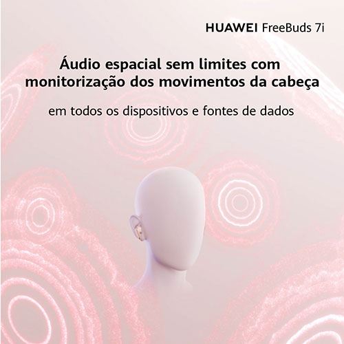 Auriculares True Wireless Bluetooth Huawei FreeBuds 7i - Preto - Image 4