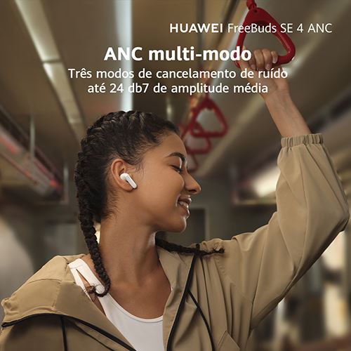 Auriculares True Wireless Bluetooth Huawei FreeBuds SE 4 ANC - Preto - Image 6