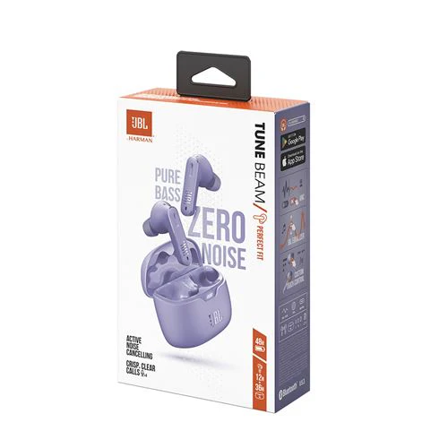 Auriculares True Wireless Bluetooth JBL Tune Beam - Lilás - Image 5