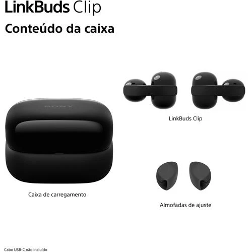 Auriculares True Wireless Bluetooth Sony LinkBuds Clip WF-LC900G - Verde - Image 12