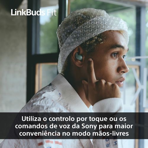 Auriculares True Wireless Bluetooth Sony LinkBuds Fit WF-LS910NP NC - Rosa - Image 8