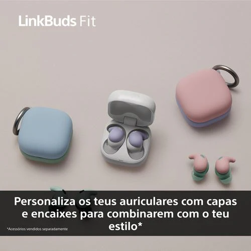 Auriculares True Wireless Bluetooth Sony LinkBuds Fit WF-LS910NP NC - Rosa - Image 9