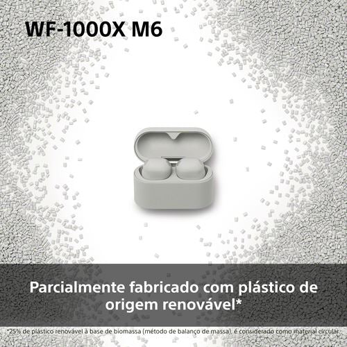 Auriculares True Wireless Bluetooth Sony WF-1000XM6S - Prateado - Image 14