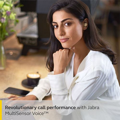 Auriculares True Wireless Bluetooth Jabra Elite 7 Pro - Gold Beige - Image 3