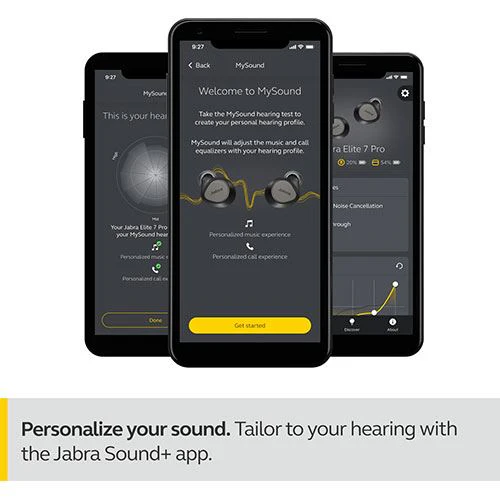 Auriculares True Wireless Bluetooth Jabra Elite 7 Pro - Titanium Black - Image 10
