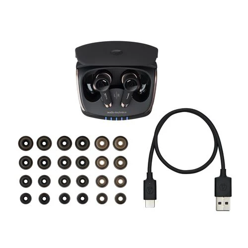 Auriculares TrueWireless Bluetooth Audio-Technica ATH-TWX9 - Preto - Image 11