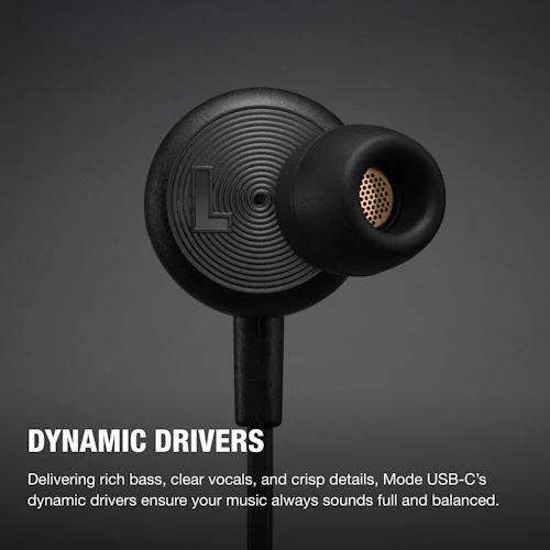 Auriculares USB-C Marshall Mode - Preto - Image 2