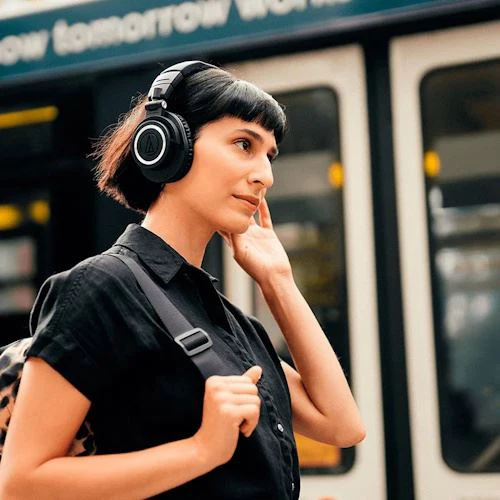 Auscultadores Audio-Technica ATH-M50XBT2 - Preto - Image 12