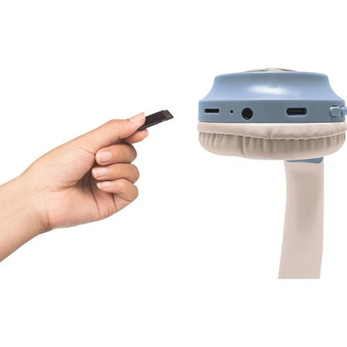 Auscultadores 3D Bluey com Bluetooth e Fios  -  Lexibook - Image 3
