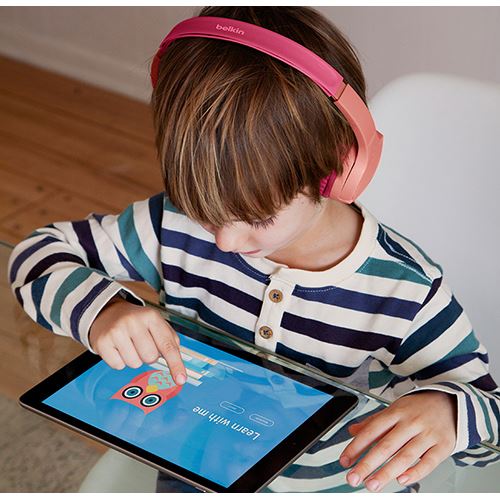 Auscultadores Infantis Bluetooth Belkin - Rosa - Image 7