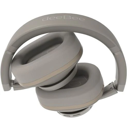 Auscultadores Noise Cancelling Bluetooth deeBee Pulse - Bege - Image 4