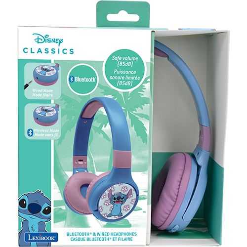 Auscultadores Bluetooth Disney: Stitch - 2 em 1 -  Lexibook - Image 3