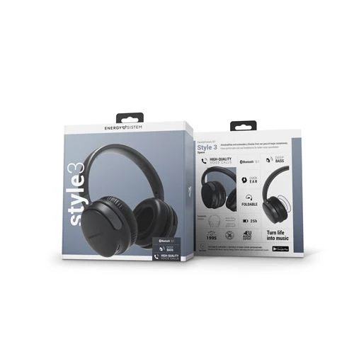Auscultadores Bluetooth Energy Sistem Style 3 - Preto - Image 9