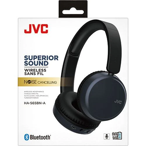 Auscultadores Bluetooth JVC HA-S65BN - Preto | Azul - Image 2
