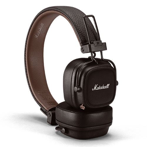 Auscultadores Bluetooth Marshall Major IV - Castanho - Image 2