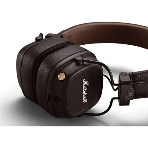 Auscultadores Bluetooth Marshall Major IV - Castanho - Image 4