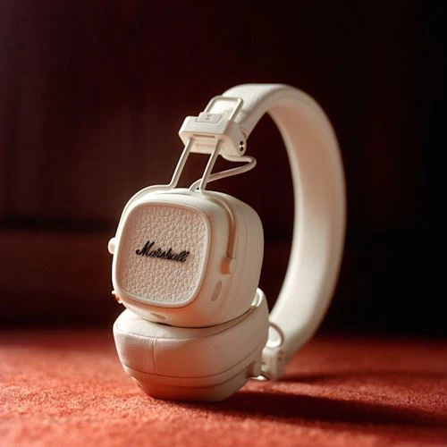 Auscultadores Bluetooth Marshall Major V - Creme - Image 6