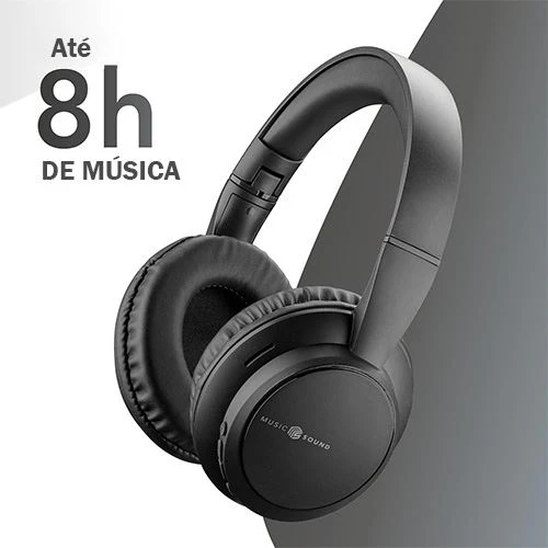 Auscultadores Bluetooth Music Sound Boost - Preto - Image 6
