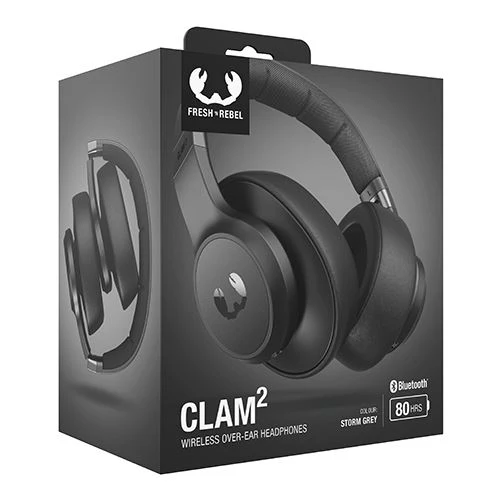Auscultadores Bluetooth Fresh ´N Rebel Clam 2 - Storm Grey - Image 5