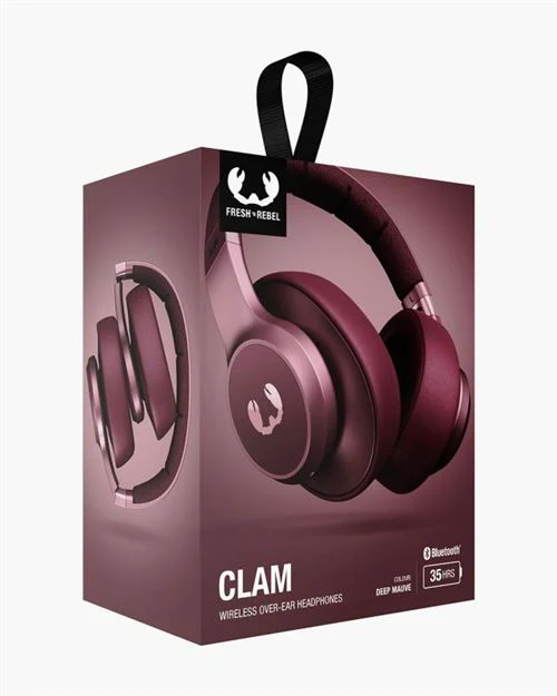 Auscultadores Fresh 'n Rebel Clam Bluetooth Roxo - Image 4