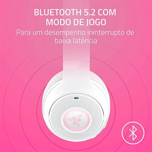 Auscultadores Gaming Bluetooth Razer Kraken Kitty V2 - Branco - Image 3