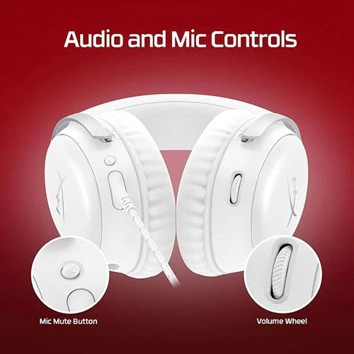 Auscultadores Gaming HyperX Cloud III - Branco - Image 10