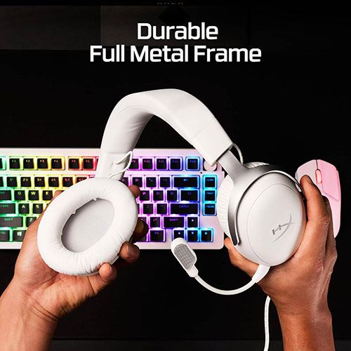 Auscultadores Gaming HyperX Cloud III - Branco - Image 12
