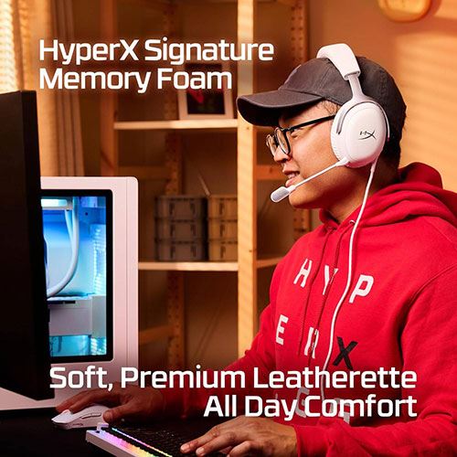 Auscultadores Gaming HyperX Cloud III - Branco - Image 7