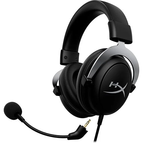 Auscultadores Gaming HyperX Cloud X - Preto | Prateado - Image 2